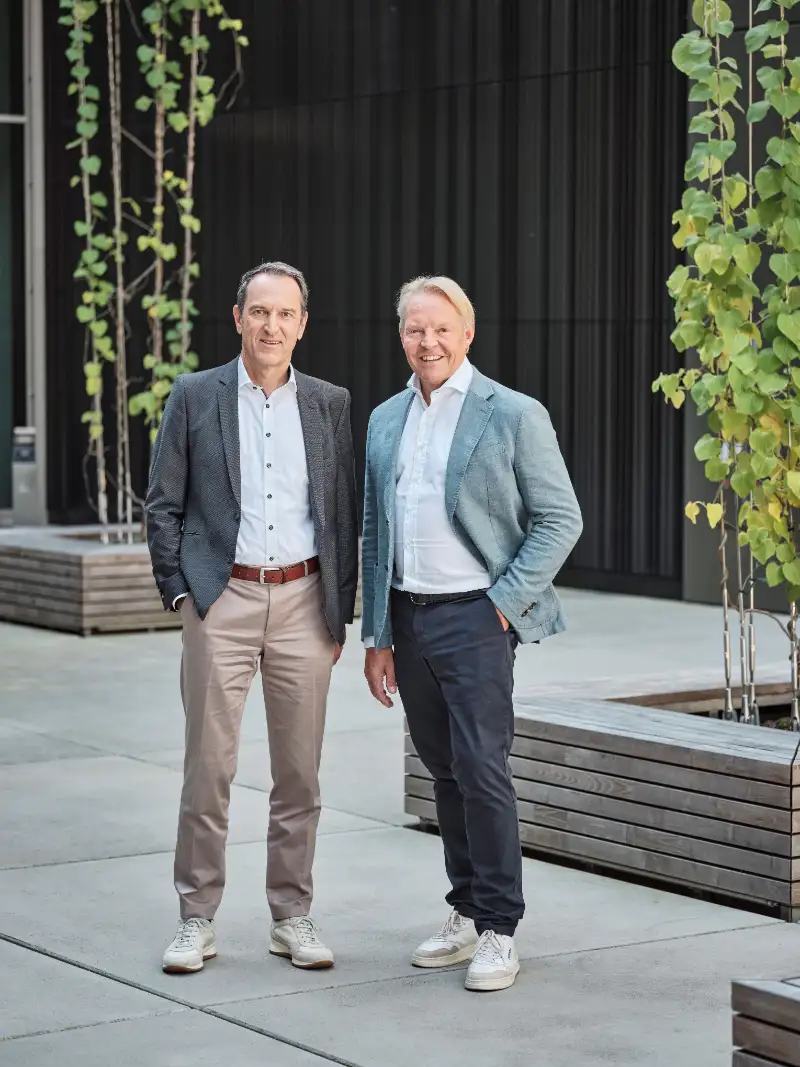 Reiner Heine und Christoph von Tschirschnitz, Vorstände JobRad Holding